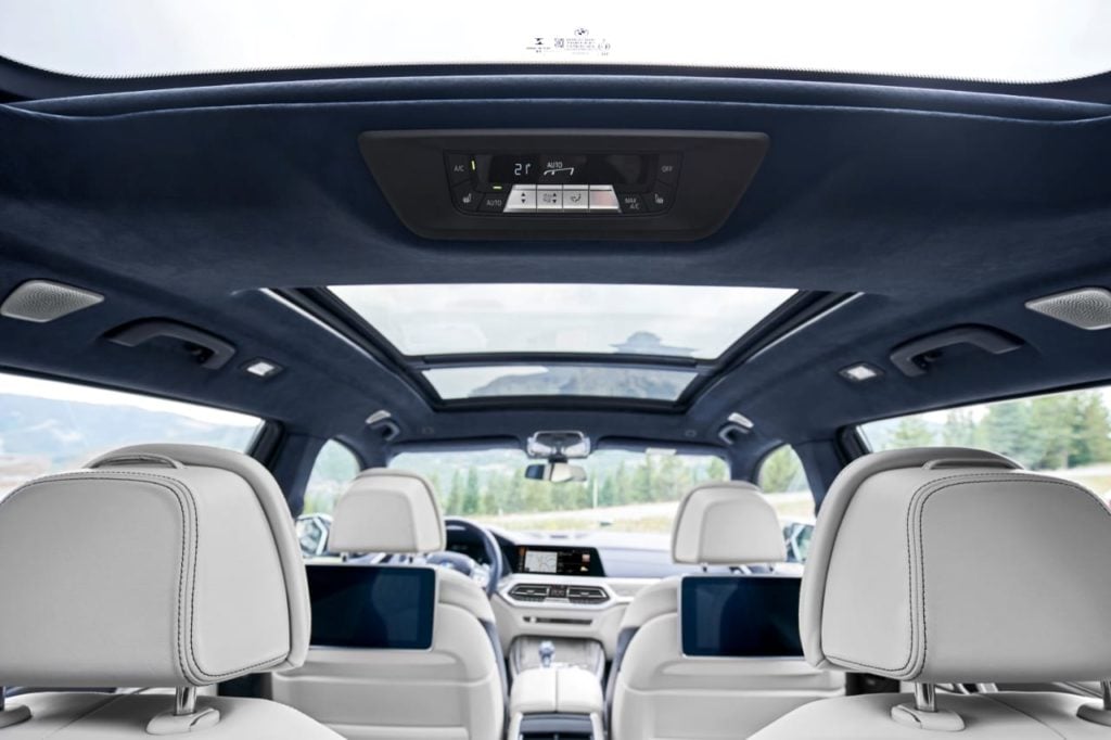 Cabin of the New Bmw X7