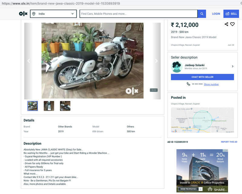 bike olx near me