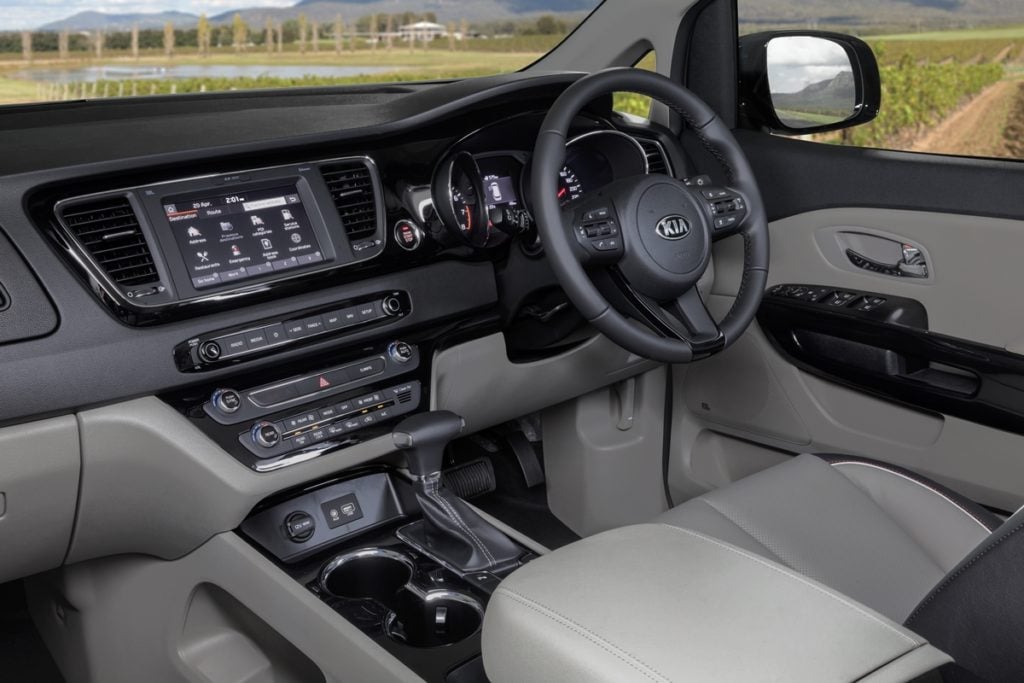 Kia Carnival Interiors