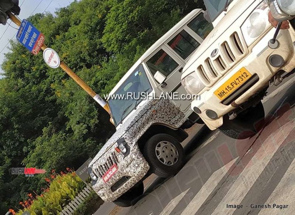 2020 Mahindra Bolero BS-VI spied Testing