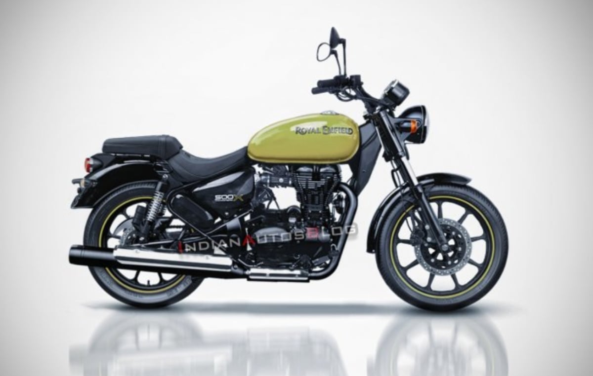 2020 Royal Enfield Thunderbird 500X rendered image