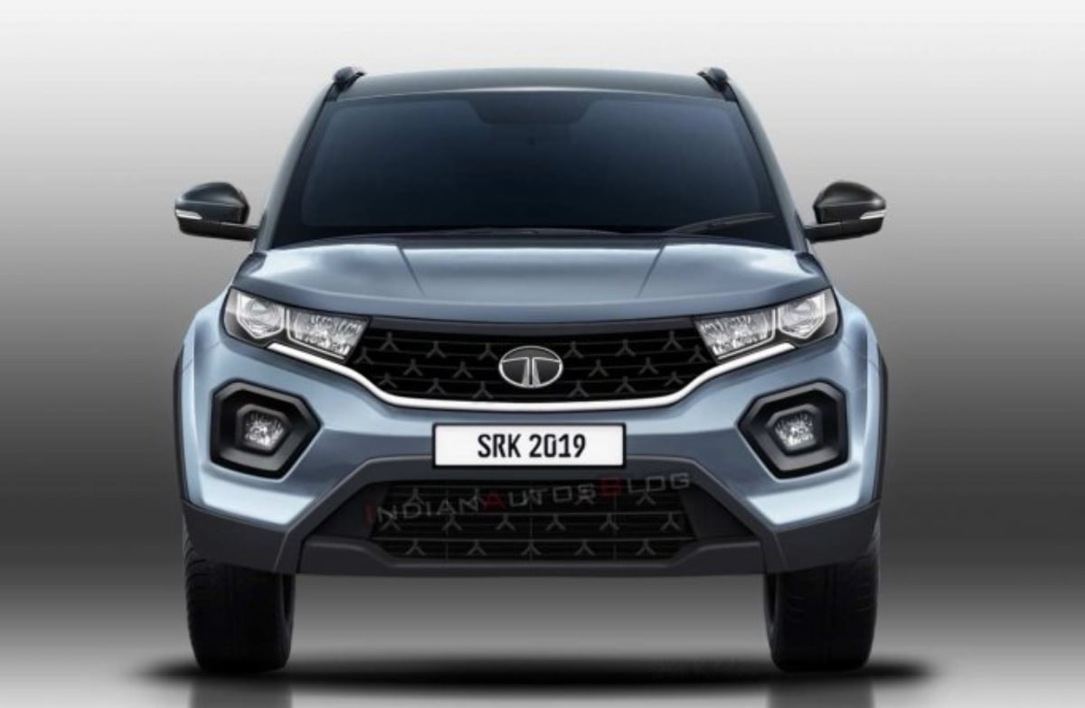 2020 Tata Nexon Rendered Image