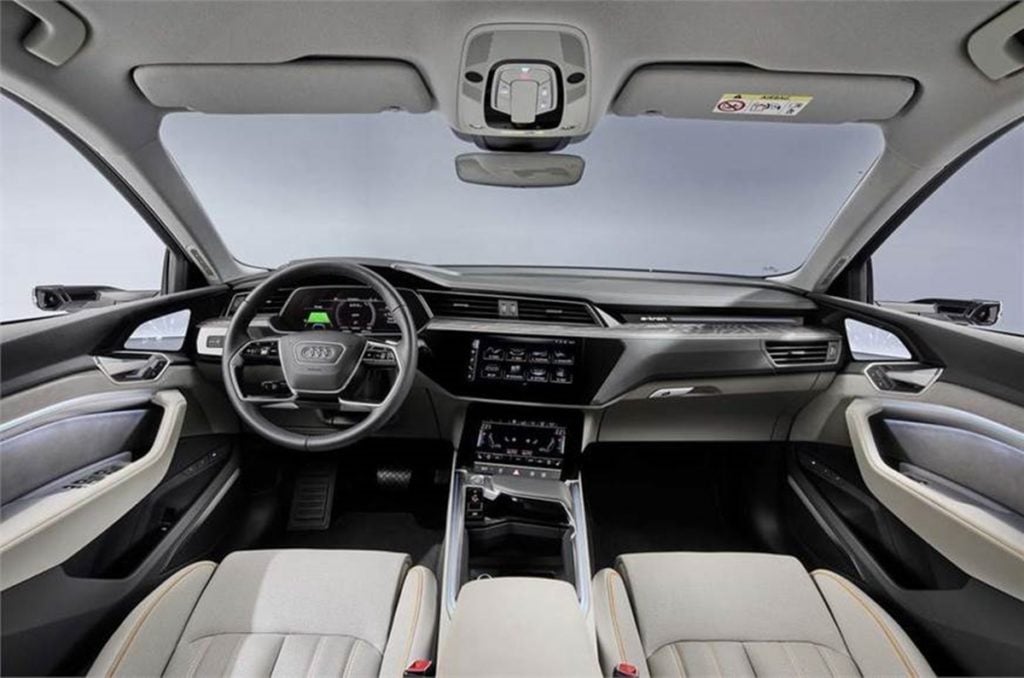 Audi e-tron interiors