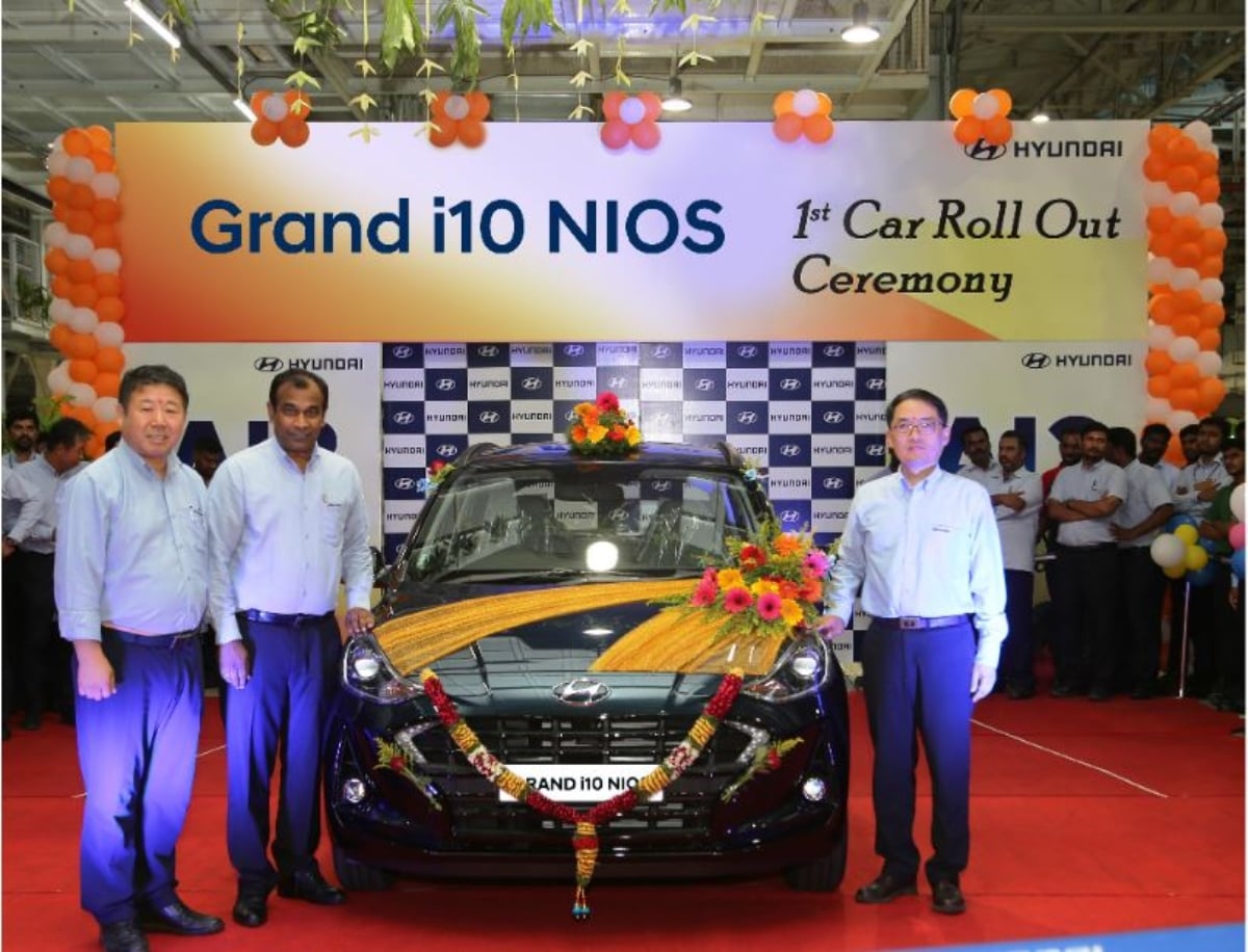 Hyundai Grand i10 Nios production image
