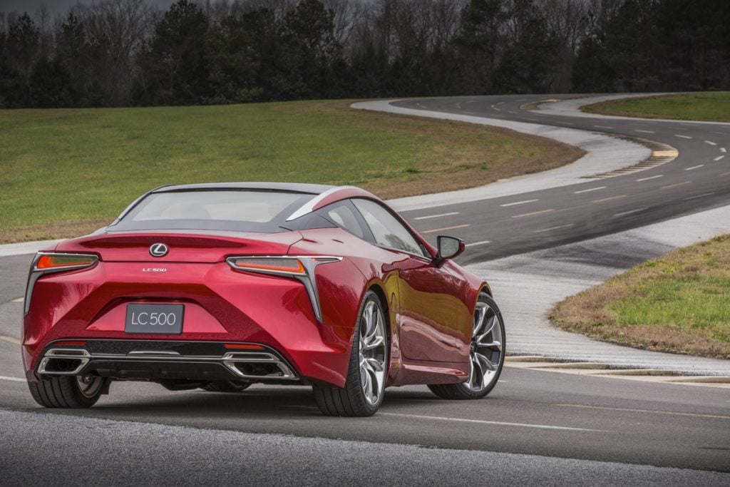 The LC500h has one of the most radical and beautiful designs of an GT car
