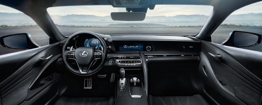 Lexus LC500h interiors