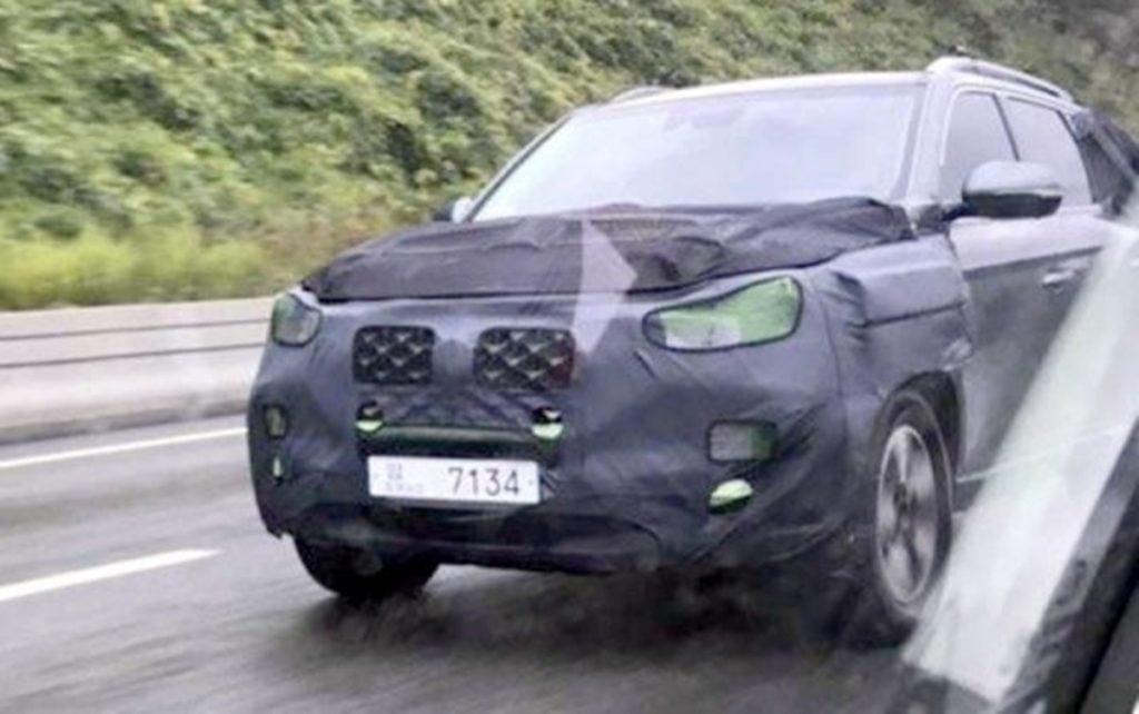 Ssangyong Rexton G4 - Mahindra Alturas G4 - spotted testing internationally