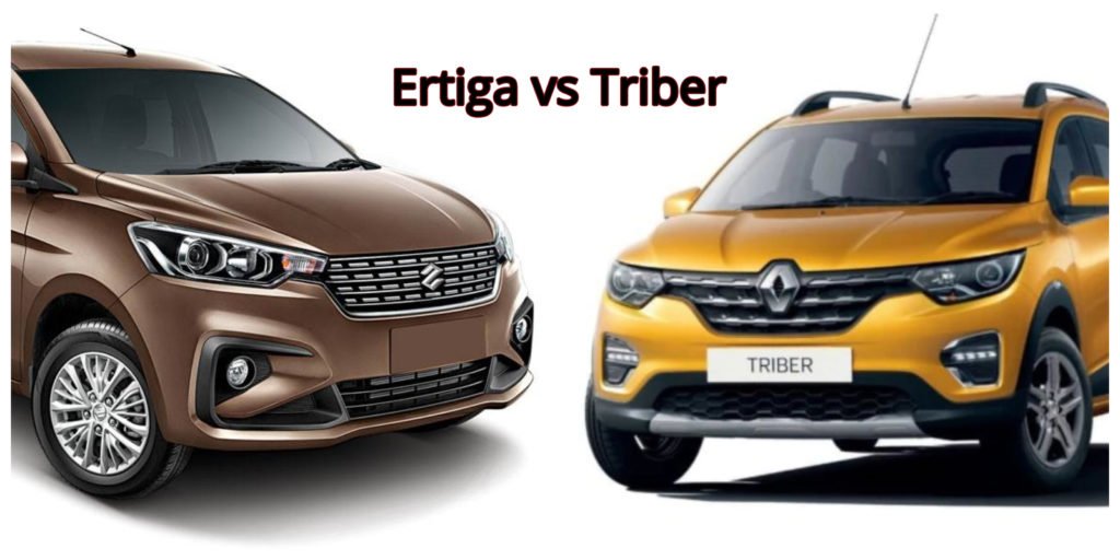 Renault Triber vs Maruti Suzuki Ertiga 