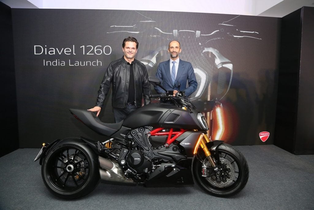 New 2019 Ducati Diavel 1260 and the Diavel 1260 S in India at Rs 17.70 lakh and Rs 19.25 lakh, respectively. 