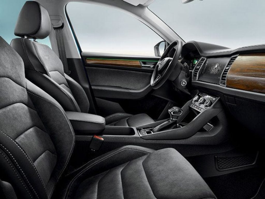 The Skoda Kodiaq Scout will come with all black interiors