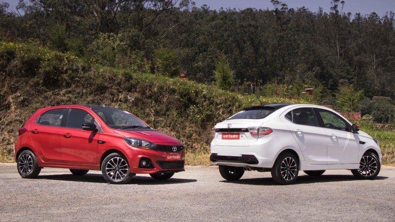 Tata Tiago and Tigor JTP