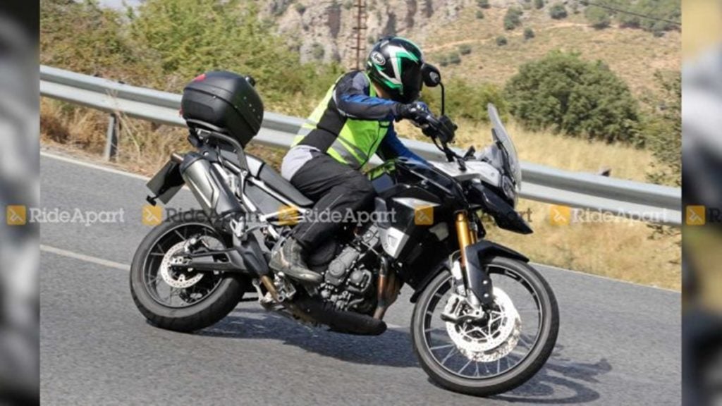 2020 Triumph Tiger XC spotted testing internationally