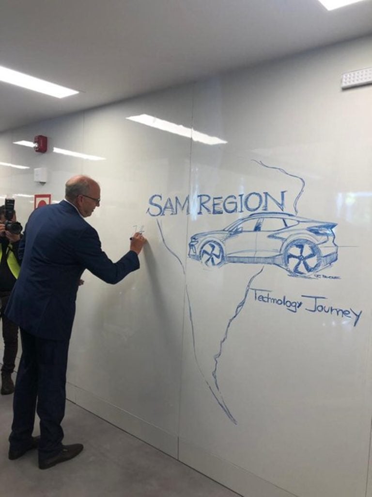 Volkswagen T-Sport design sketch revealed through a twitter post by Jürgen Stackmann, a member of the manufacturer's board.