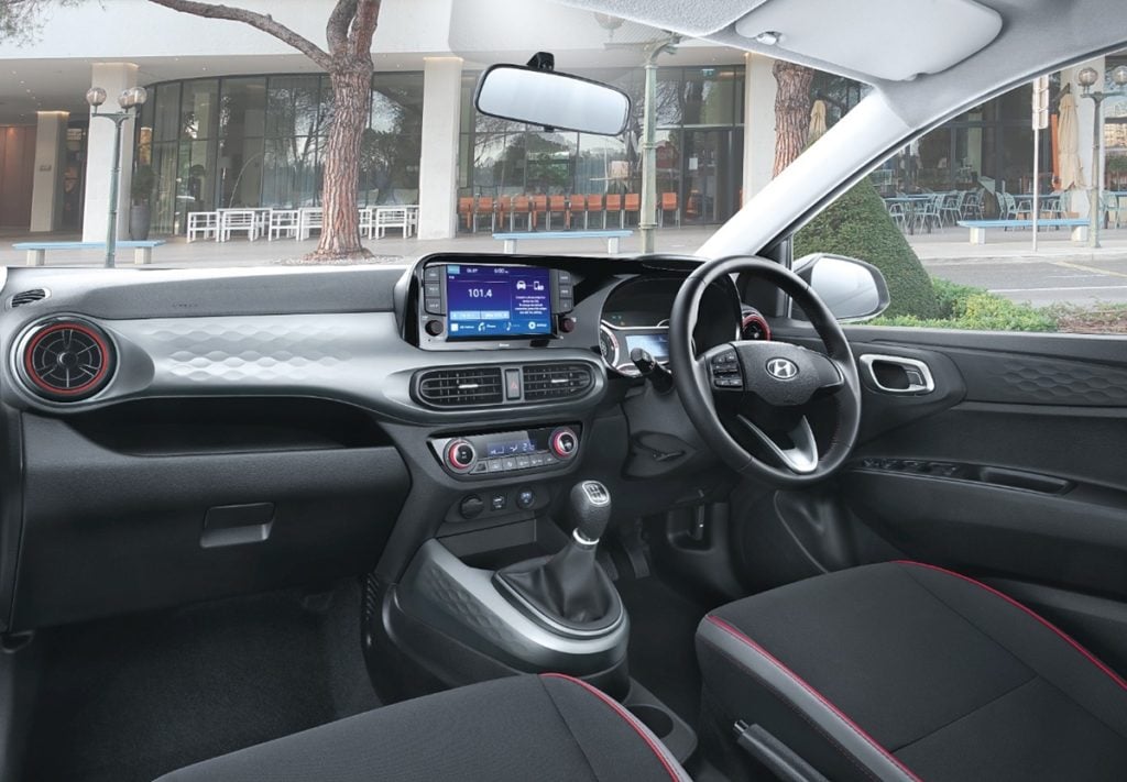 New Hyundai Grand i10 Nios interiors