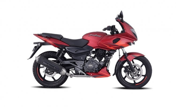 Bajaj PUlsar 220F Volcanic Red