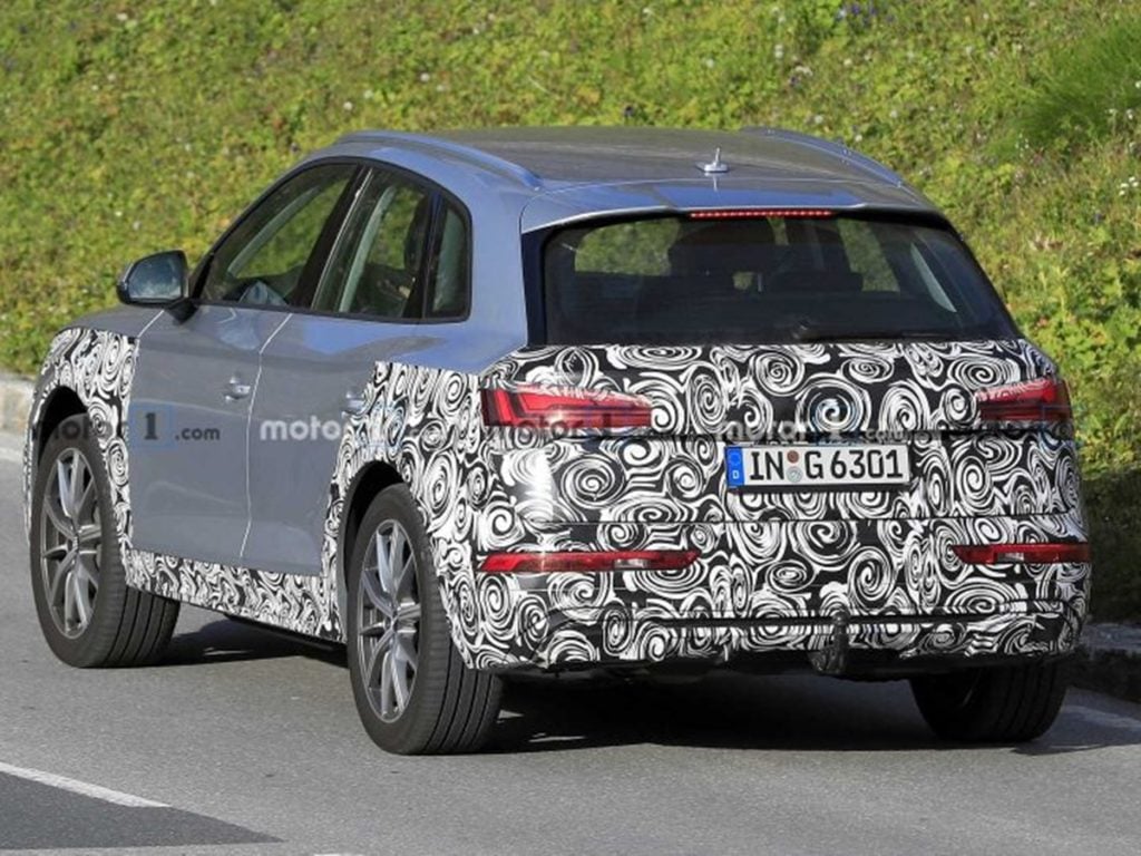 The Audi Q5 facelift gets a new fascia and rear end