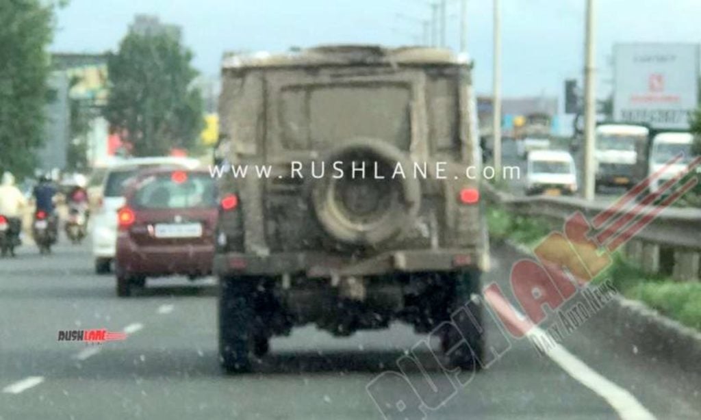 2020 Force Gurkha Spied In Camouflage Spy Shots