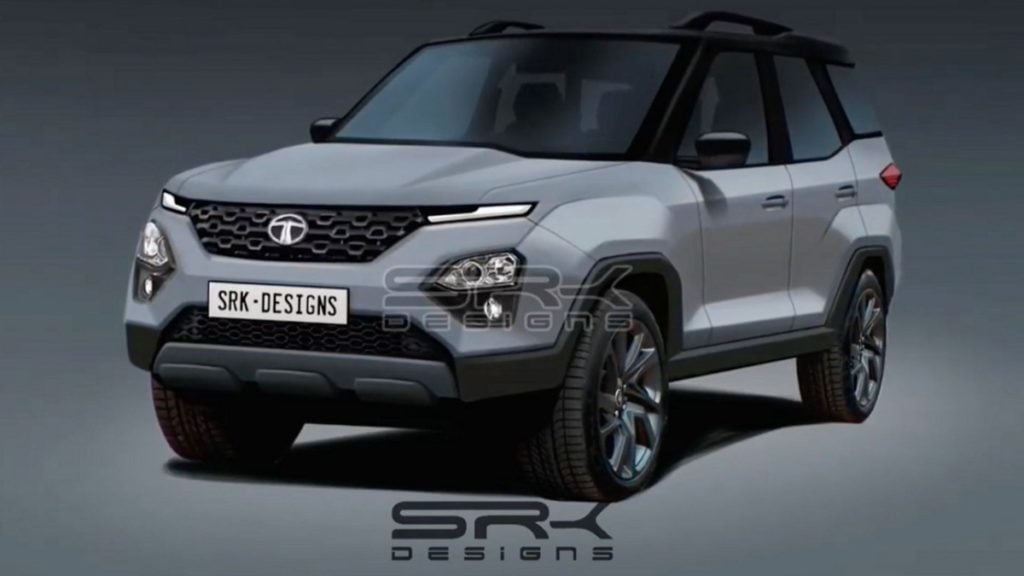 2020 Tata Safari Rendered Image 