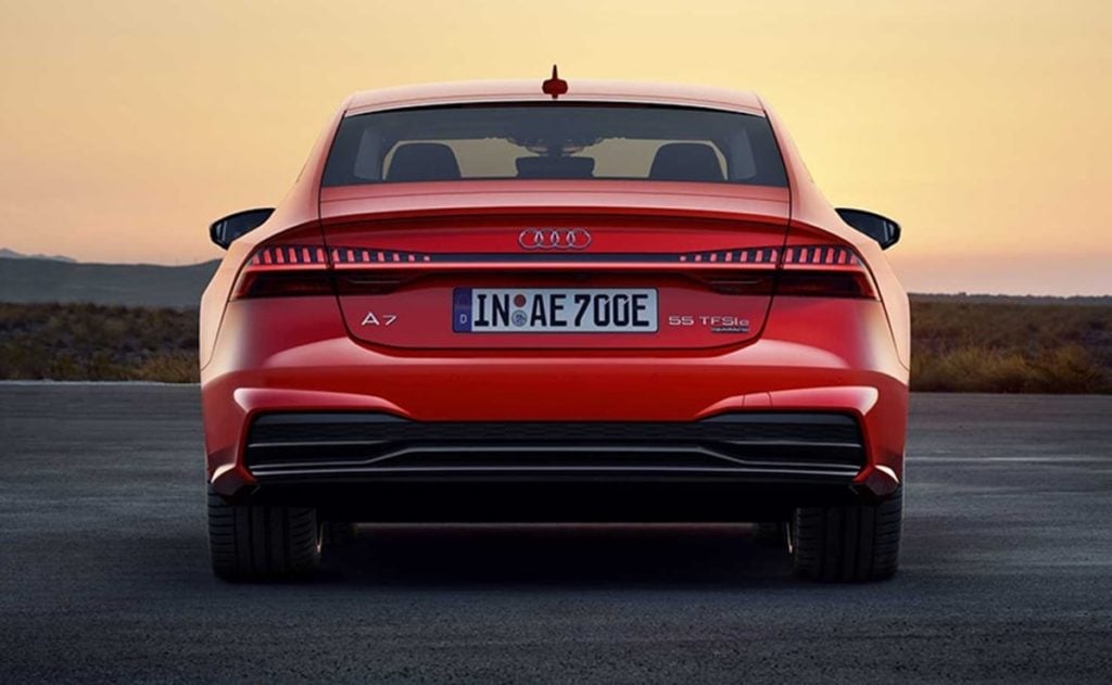 The A7 is now in-line with the rest of family design of Audi sedans