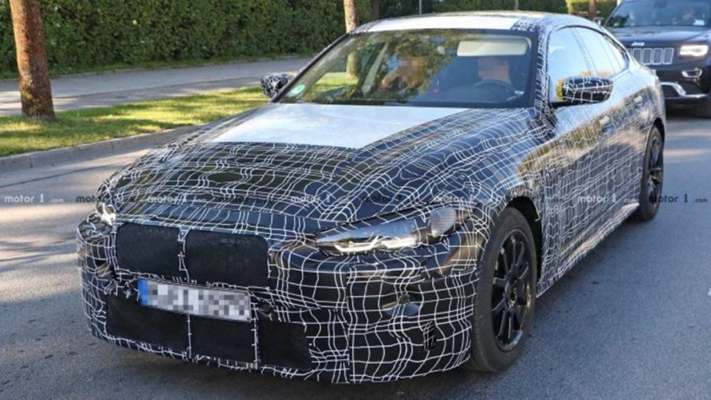 BMW 4 Series Gran Coupe Spotted testing for the first time