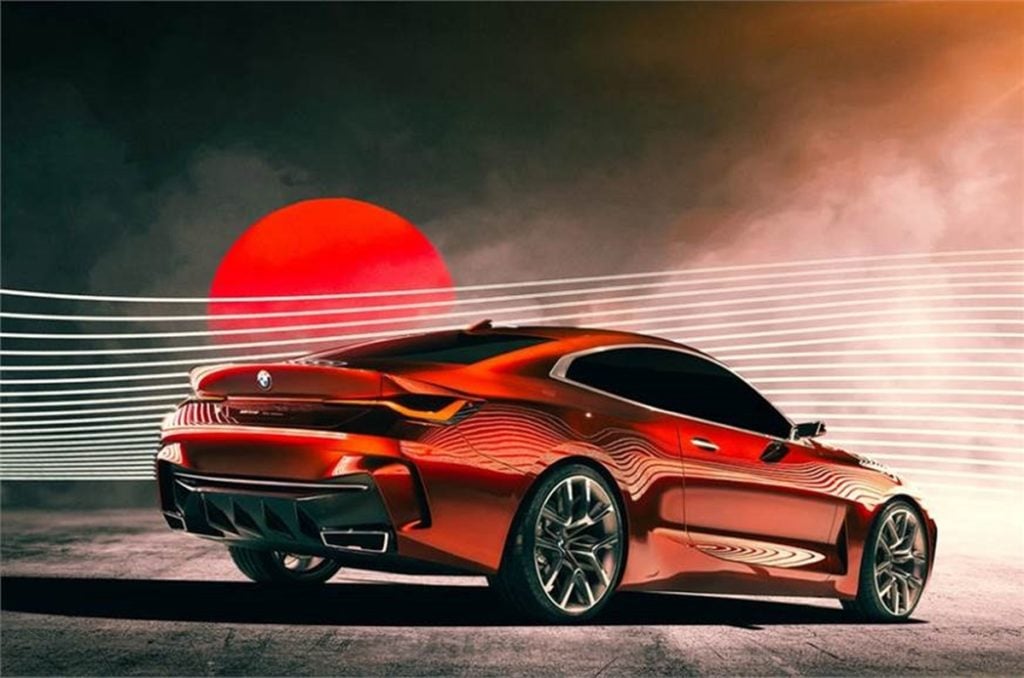 The BMW Concept 4 Series Coupe draws inspiration from the 328 Coupe of the 1930s