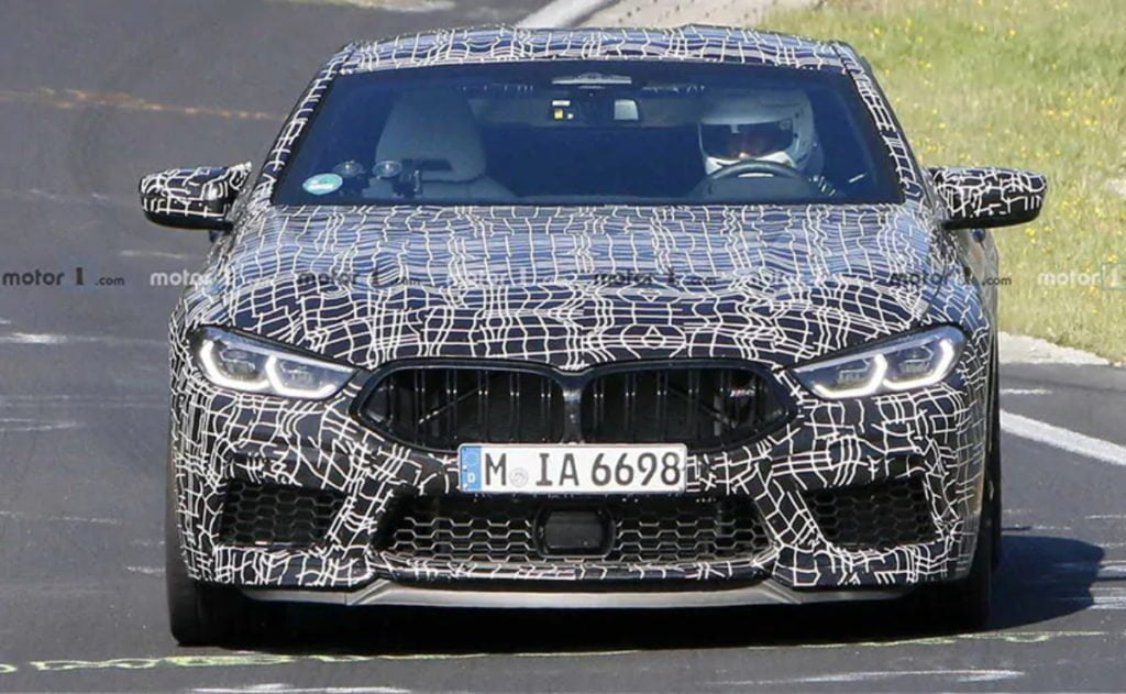 BMW M8 Spied testing for the first time