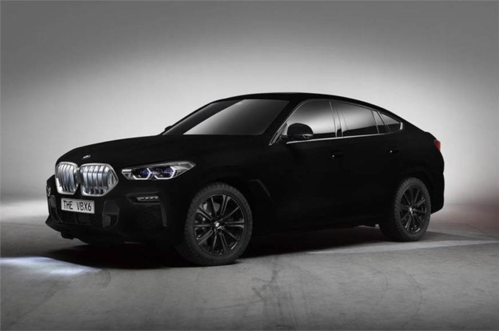 BMW X6 Vantablack image 