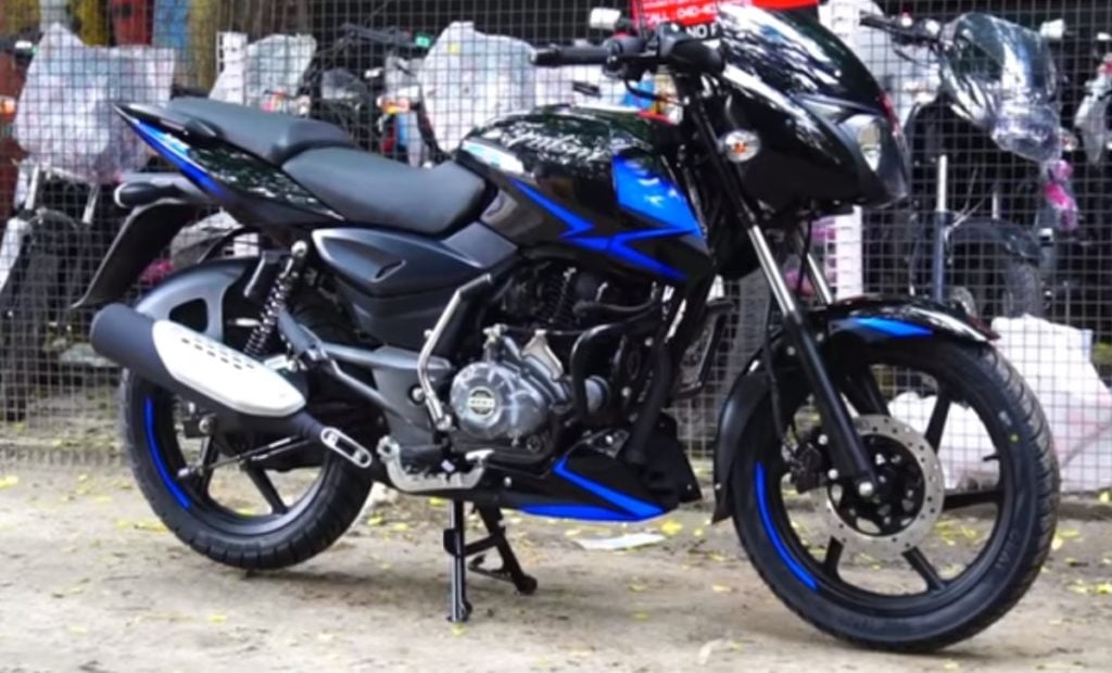 Bajaj Pulsar 125 split seat image 