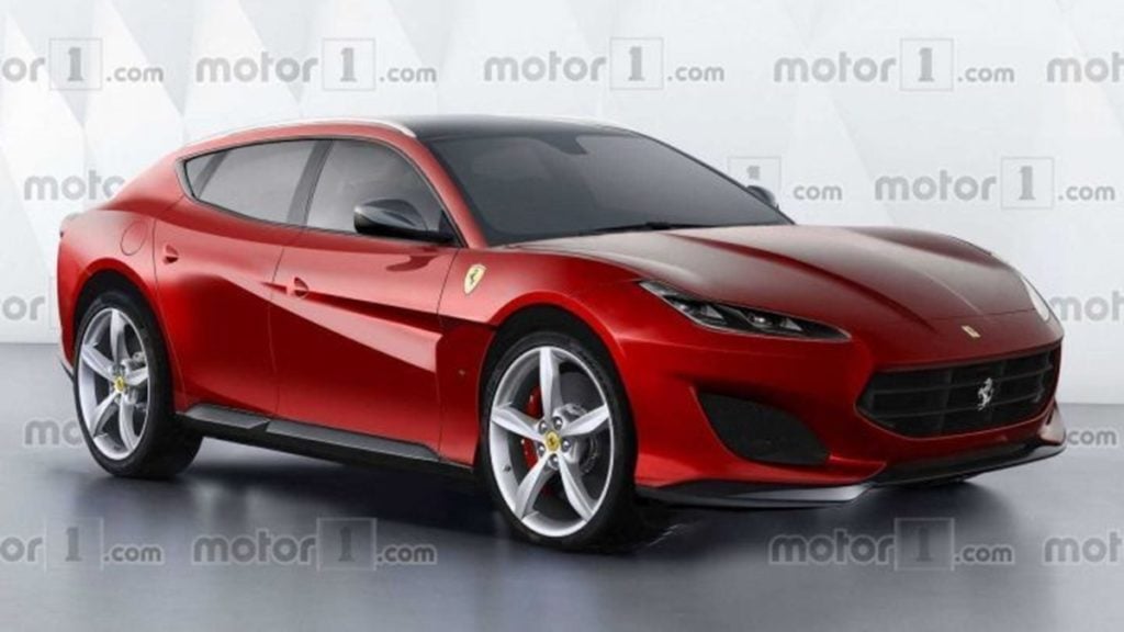 Ferrari Purosangue SUV Rendering