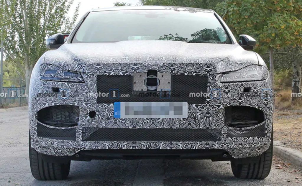 2020 Jaguar F pace Facelift Spied Testing for the First Time