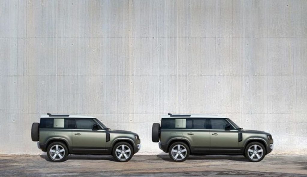 The Defender is available in a three-door and a five-door variant