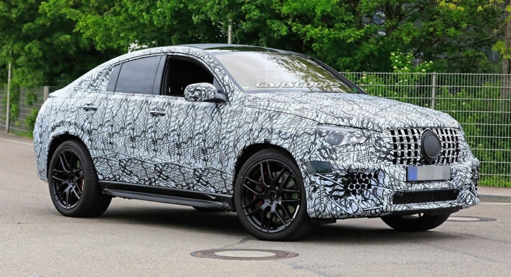 Mercedes spotted testing the GLE 63 Coupe at the Nurburgring