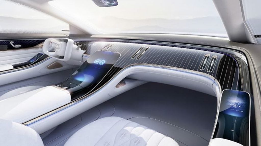 Mercedes-Benz Vision EQS interiors