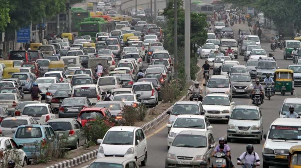 Odd even rule Delhi image