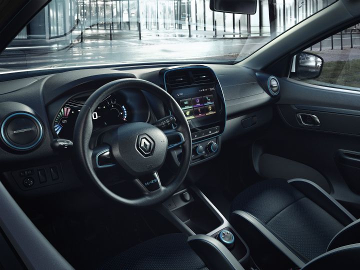 Renault Kwid EV interiors