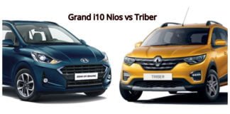 Renault Triber vs Hyundai Grand i10 Nios