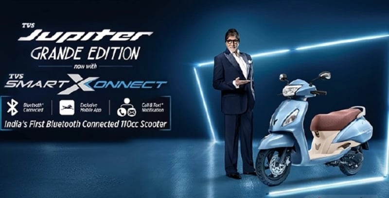 Tvs jupiter grande bluetooth Car Blog India