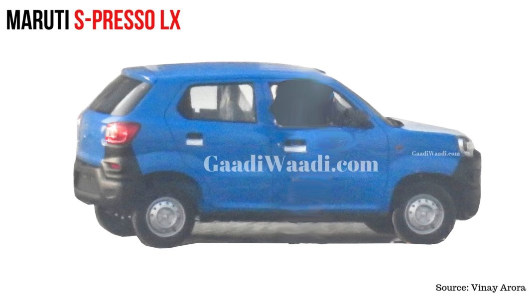 Maruti S-Presso Base Variant