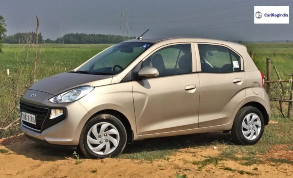 The Hyundai Santro is the cheapest automatic car of this segment