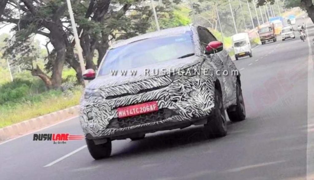 2020 Tata Nexon facelift Spied