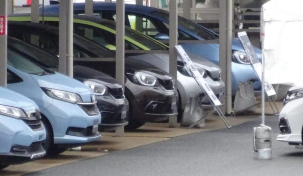 New Honda Jazz spied undisguised earlier