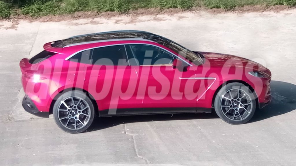the Dbx Has Quite a Coupe suv Like Profile