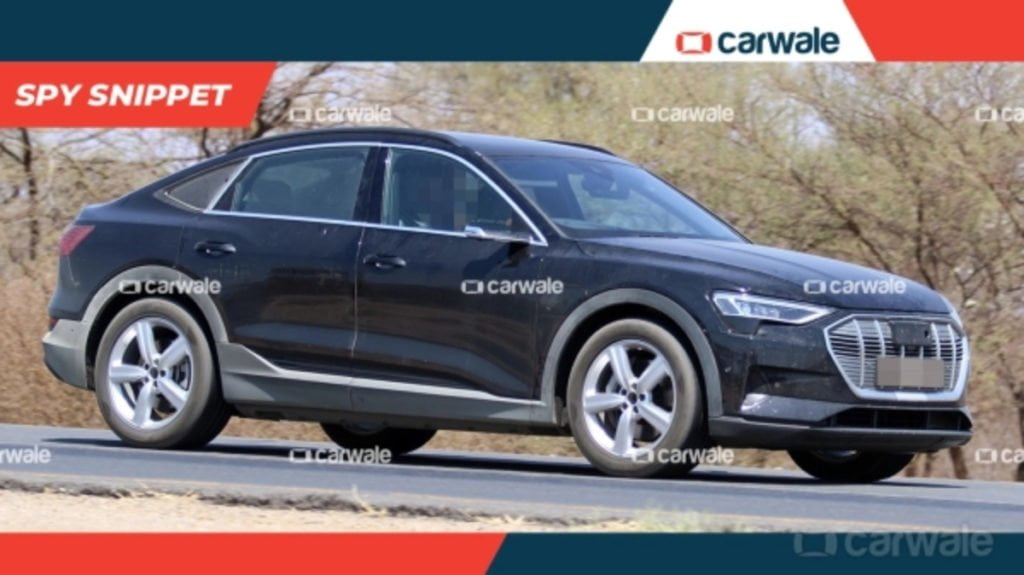 Audi e-Tron Sportback spotted testing undisguised 