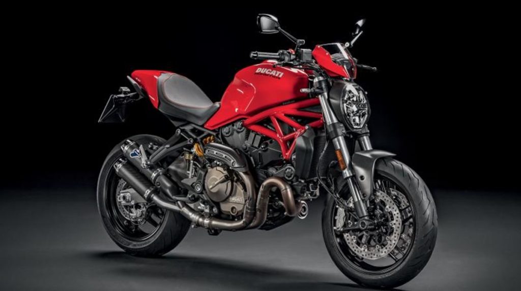 And finally, the Ducati Monster 821 is the priciest of the lot