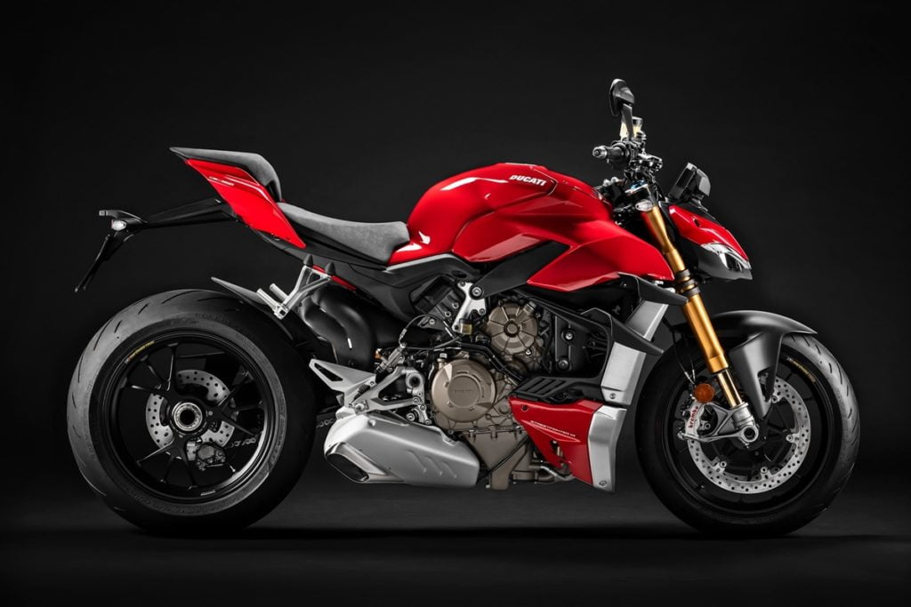 It is powered by the same engine as in the Panigale V4