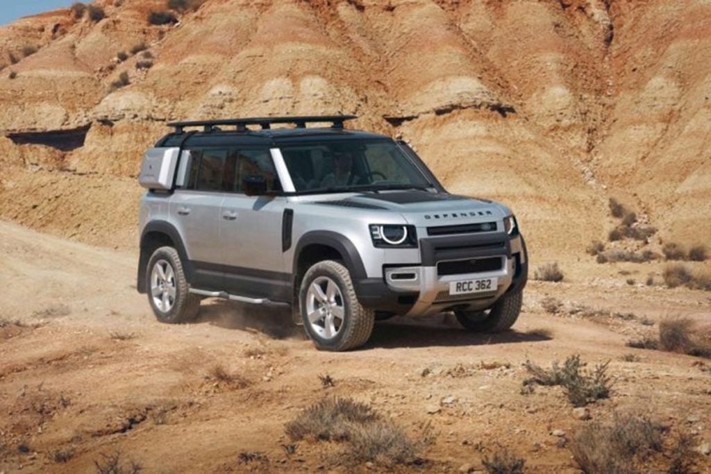 The New-Gen Land Rover Defender is headed on its way to India