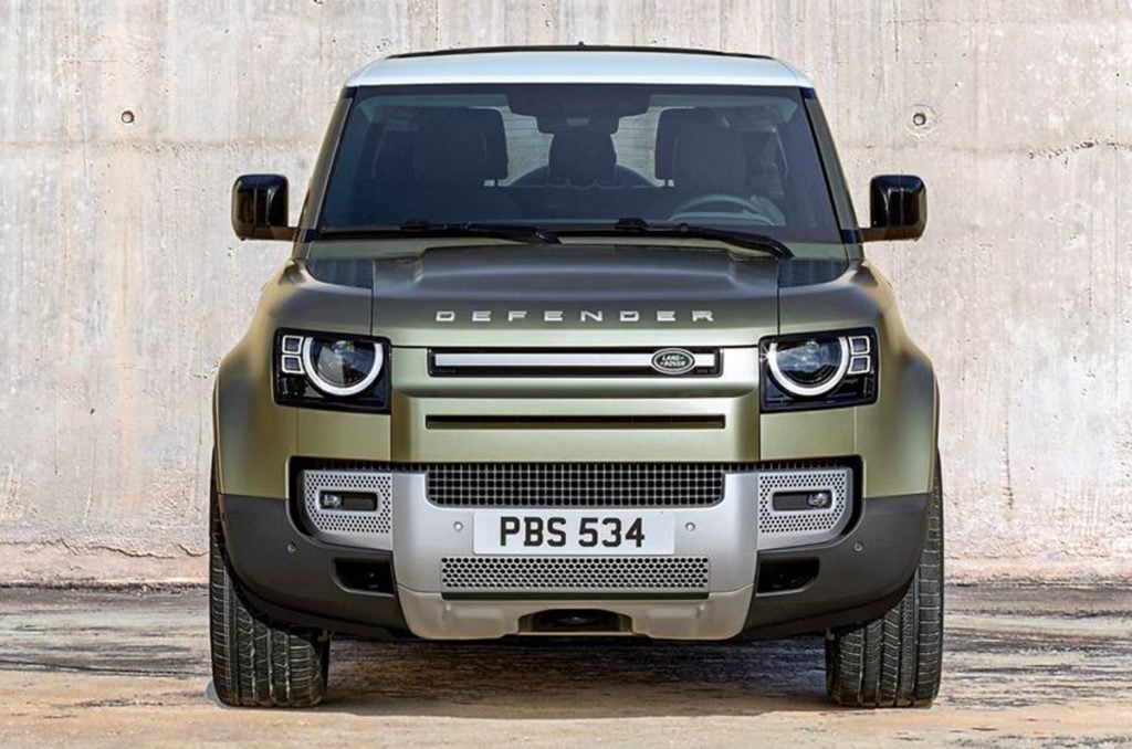 The Defender will be available in both the 90 (3-door) and 110 (5-door) versions