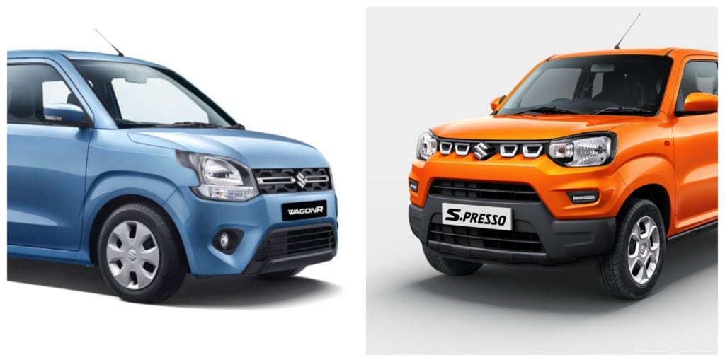 Maruti S-Presso contre Maruti WagonR