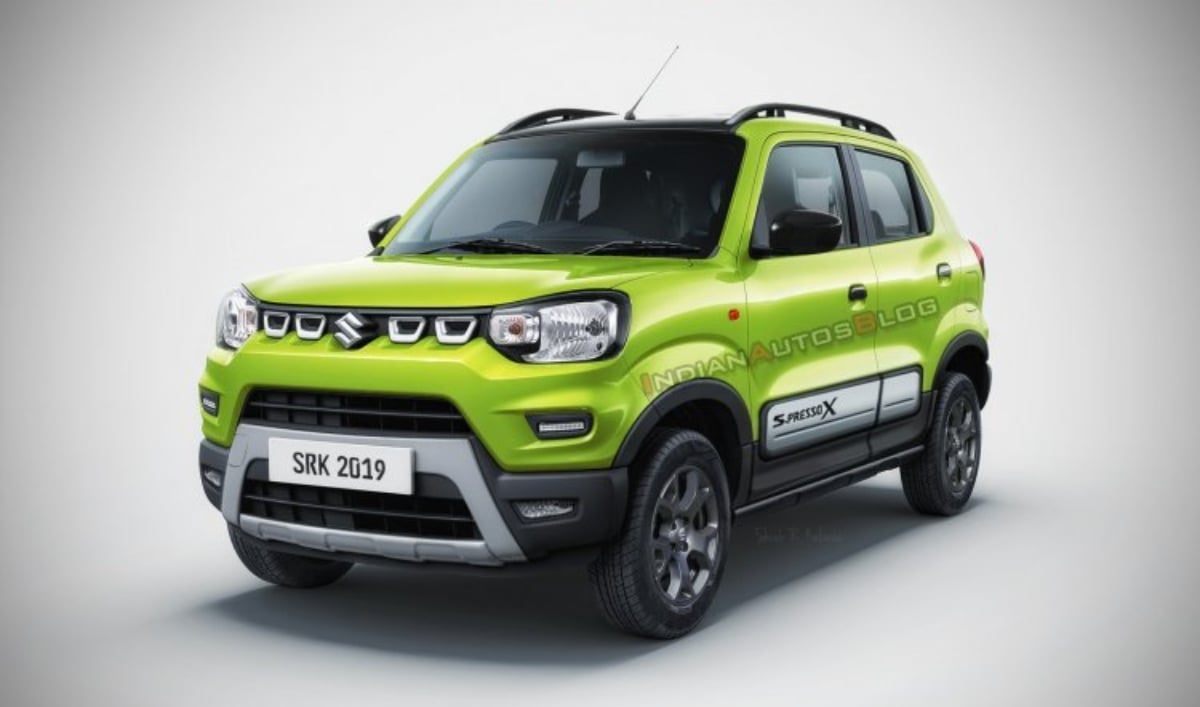 Maruti S-Presso X Rendered Image