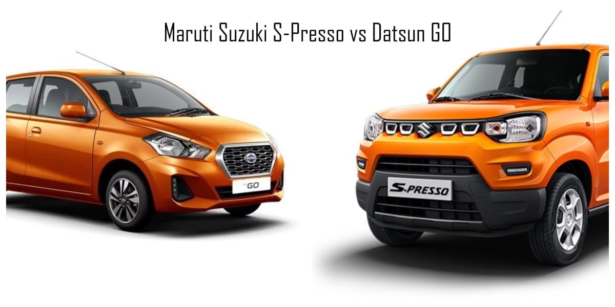 Maruti Suzuki S-Presso vs Datsun GO Image